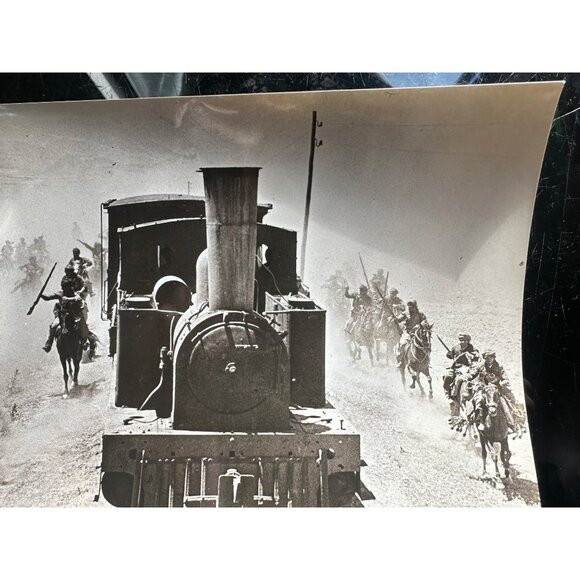 Vintage 1959 North West Frontier Movie Train Under Attack Still Photo - Picture 4 of 13